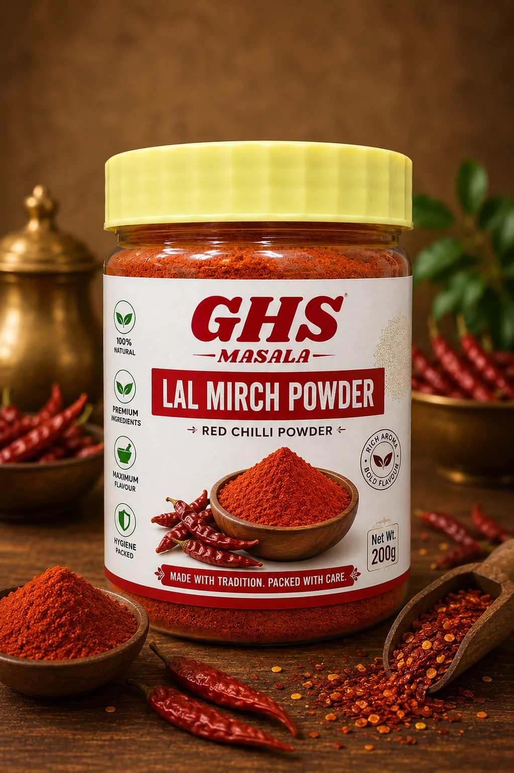 Pure & Flavourful Lal Mirch Powder