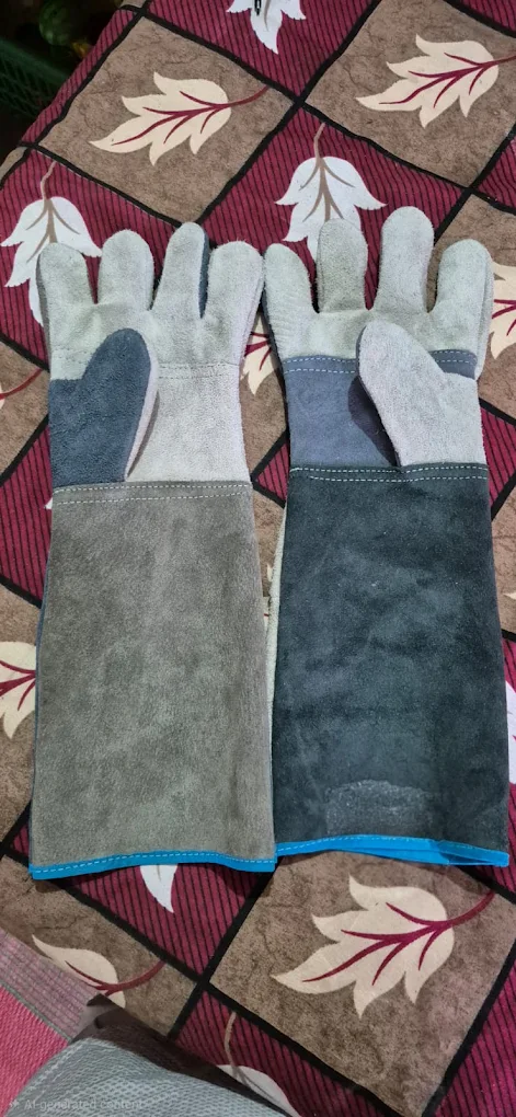 18 Inch Multi Leather Safety Gloves