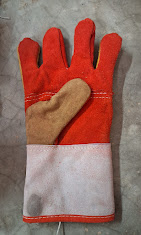 12 Inch Multi Leather Safety Gloves 2