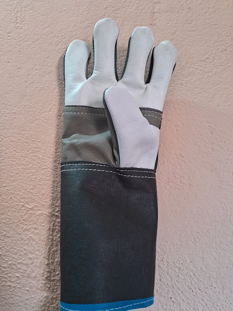 18 Inch Multi Leather Safety Gloves 2
